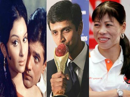 રાજેશ ખન્ના, રાહુલ દ્રવિડ અને મેરિકોમને પદ્મ ભૂષણ