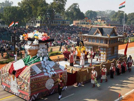 દિલ્હી ખાતે 64માં પ્રજાસત્તાક દિનની ઉજવણી દિલ્હી ખાતે 64માં પ્રજાસત્તાક દિનની ઉજવણી