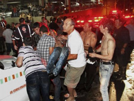 બ્રાજીલ: નાઇટક્લબમાં આગ લાગતાં 245 લોકો બળીને ભડથું