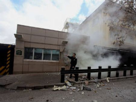 તુર્કીમાં અમેરિકી દૂતાવાસ સામે વિસ્ફોટ, બેના મોત