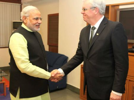 સ્ટેટ ટ્રેડ મિશનની મુખ્યમંત્રીની સાથે ફળદાયી સૌજ્ન્ય મુલાકાત સ્ટેટ ટ્રેડ મિશનની મુખ્યમંત્રીની સાથે ફળદાયી સૌજ્ન્ય મુલાકાત