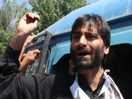 યાસીન મલિક શ્રીનગર આવતા જ કરાયો નજરકેદ