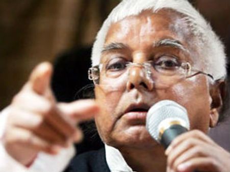 સરકારના લોકોએ ઢાંકણી ભરી પાણીમાં ડૂબી જવું જોઇએ: લાલૂ પ્રસાદ