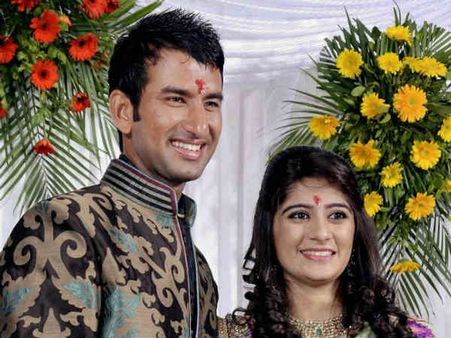 પૂજા સાથે ચેતેશ્વર પુજારાનું વેડ્લૉક