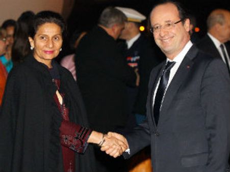 ફ્રાંસના રાષ્ટ્રપતિ ફ્રાન્કોઇસ હોલાન્ડે ભારત પ્રવાસે