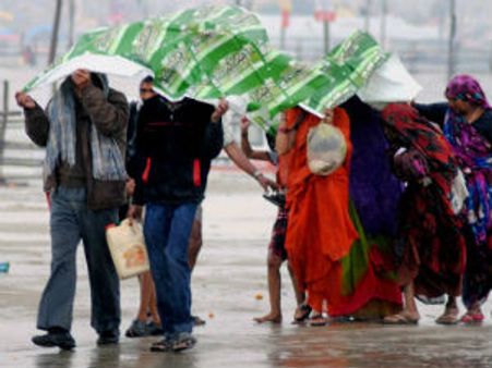 વરસાદ અને બરફની ઝપેટમાં ઉત્તર ભારત