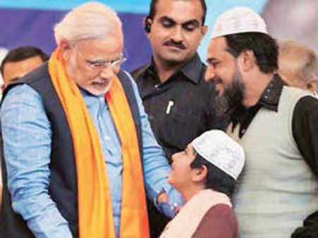 મોદી પ્રત્યે બદલાયો છે મુસ્લિમોનો નજરીયો, મદનીના નિવેદનથી વિવાદ