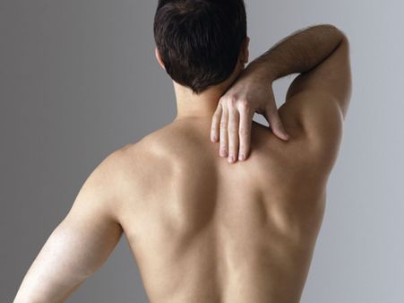 પીઠ પર તલ