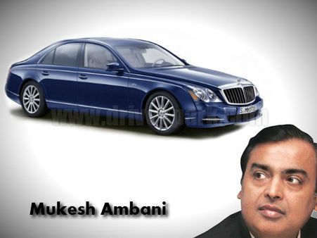 મુકેશ અંબાણીની સવારી મેબૈક 62