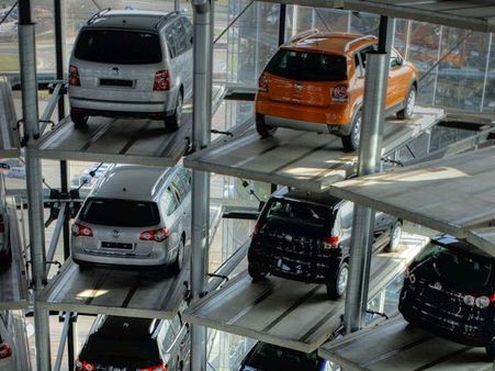 આ કાર પાર્કિંગ ટાવરને જોઇને ઉડી જશે તમારા હોંશ