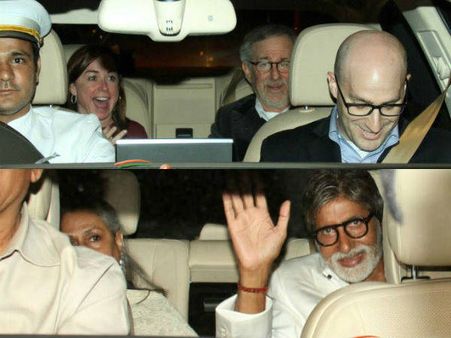 Pics : સ્ટિવન સ્પીલબર્ગને મળવાં ઉમટી પડ્યું બૉલીવુડ