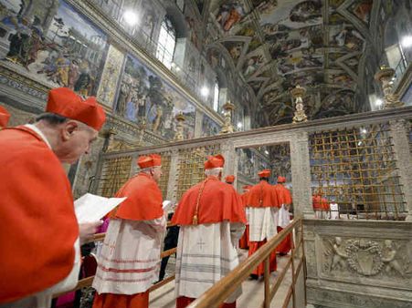 વેટિકન સિટીમાં નવા પોપના ચયન માટે મળી મહા સભા વેટિકન સિટીમાં નવા પોપના ચયન માટે મળી મહા સભા