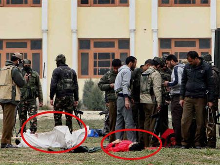 તસવીરો : શ્રીનગરમાં ત્રાસવાદીઓના હુમલા બાદની સ્થિતિ