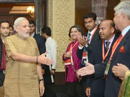 ઇન્ડિયા ટૂડે કોનક્લેવમાં નરેન્દ્ર મોદી