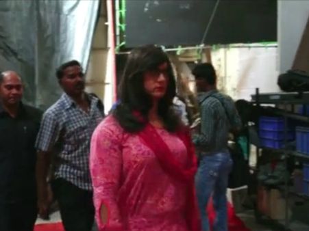 આમિરનો લૅડી અવતાર