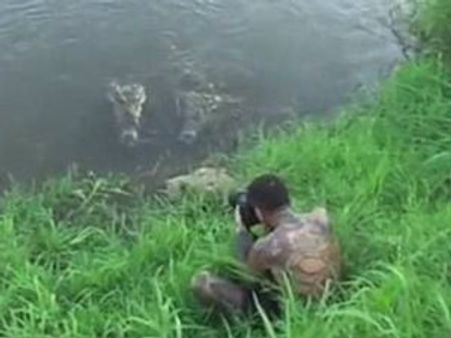 video: ભારે પડત 'તોફાનીવેડા', મગર કરી જાત ઓહિયા