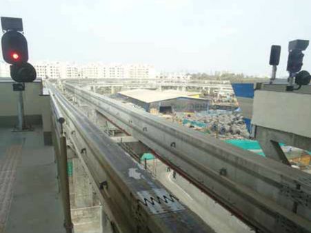 ફર્સ્ટ લૂક : મુંબઇના વડાલામાં મોનોરેલ સ્ટેશન