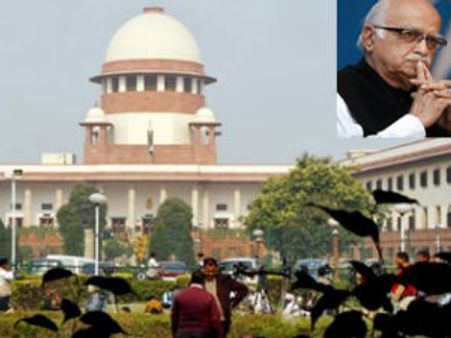 અયોધ્યા કેસ : અડવાણી સામે અપીલમાં વિલંબ અંગે સુપ્રીમે જવાબ માંગ્યો