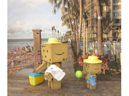 જાપાની આર્ટિસ્ટની કમાલ બોક્સમાંથી બનાવ્યો રોબોટ