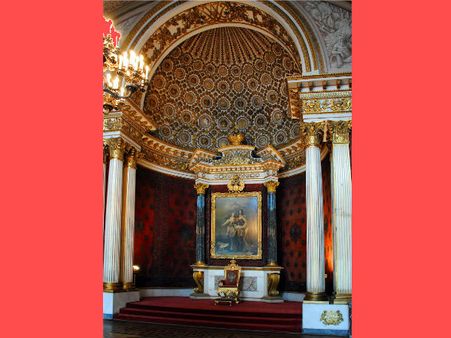 Pictures of world famous The Hermitage Musium of Russia
