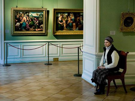 Pictures of world famous The Hermitage Musium of Russia