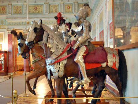 Pictures of world famous The Hermitage Musium of Russia