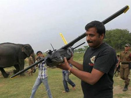 હવે કાઝિરંગામાં ગેંડાઓની સુરક્ષાનો ખ્યાલ રાખશે ડ્રોન