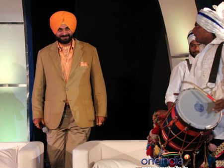 સિદ્ધૂની વેબસાઇટનું ઉદ્ઘાટન