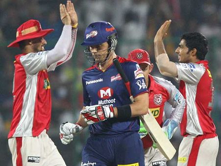 IPL-6: કિંગ્સ ઇલેવને ડેરડેવિલ્સને 5 વિકેટે આપી માત