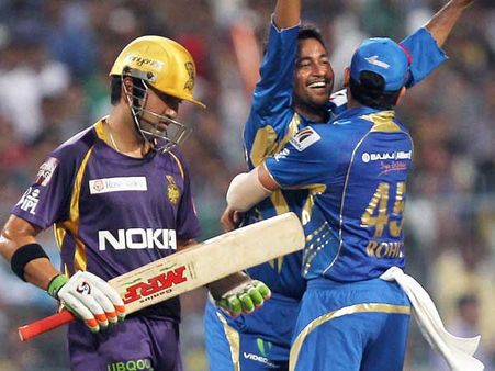 Mumbai Indians beat Kolkata Knight Riders