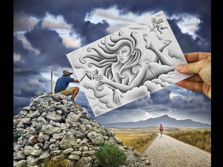 કેમરાની તસવીરોમાં અદભૂત પેન્સિલ સ્કેચનો કમાલ!