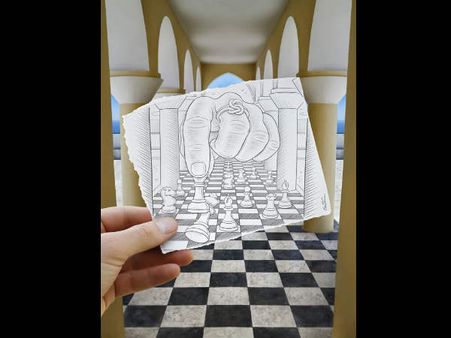 કેમરાની તસવીરોમાં અદભૂત પેન્સિલ સ્કેચનો કમાલ!