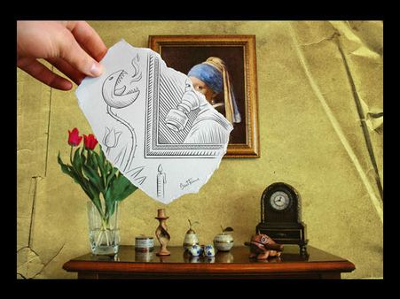 કેમરાની તસવીરોમાં અદભૂત પેન્સિલ સ્કેચનો કમાલ!