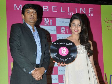 આલિયા ભટ્ટ@મેબલિન ઈવેન્ટ