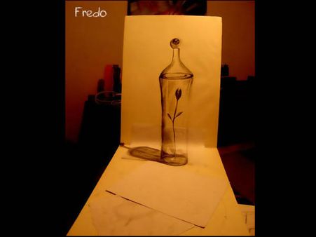 ક્યારેય પેપર પર બનાવી છે થ્રીડી પેન્ટિંગ