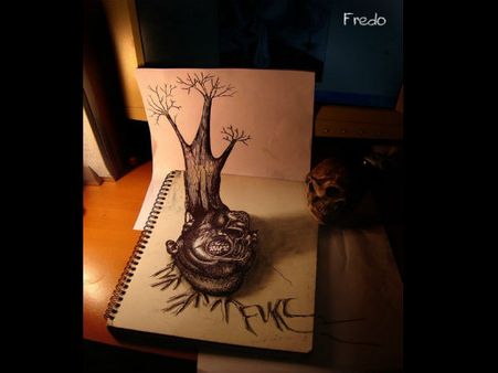 ક્યારેય પેપર પર બનાવી છે થ્રીડી પેન્ટિંગ