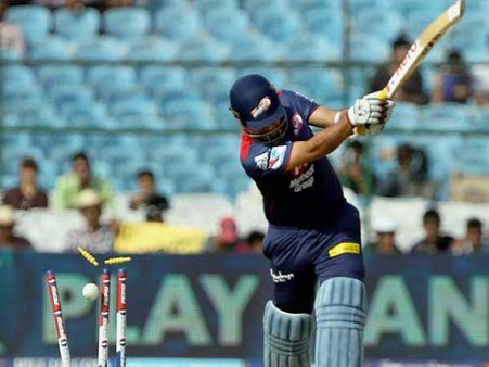 Rajsthan royals defeats to Delhi Daredevils