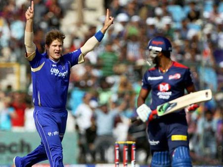 Rajsthan royals defeats to Delhi Daredevils