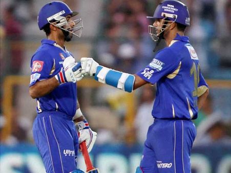 Rajsthan royals defeats to Delhi Daredevils