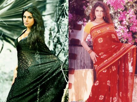 સાડીમાં પણ હૉટ દેખાતાં શર્લિન ચોપરા સાડીમાં પણ હૉટ દેખાતાં શર્લિન ચોપરા