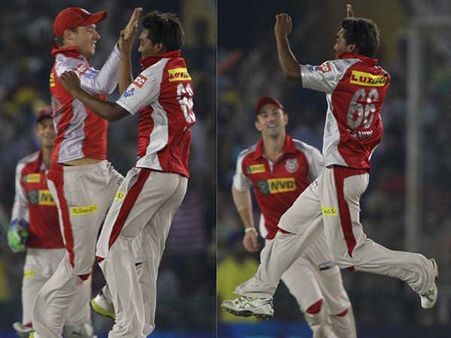 Sunrises Hyderabad defeated to Kings Eleven Punjab