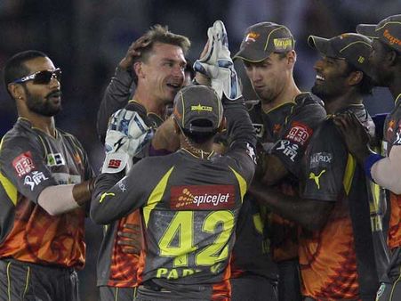 Sunrises Hyderabad defeated to Kings Eleven Punjab