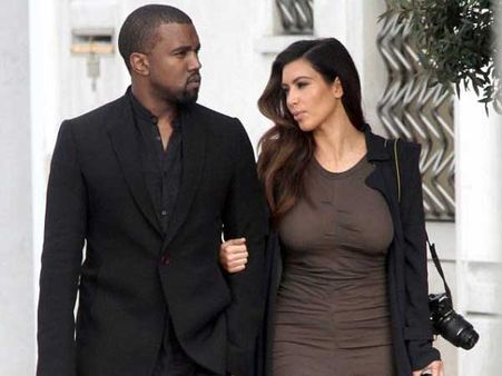 કૅન્યે-કિમની તસવીરો