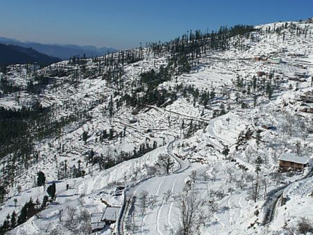 સિમલાની શાન, બરફની ચાદર ઓઢેલું કુફરી