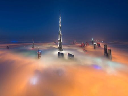 દુબઇ સ્કાયલાઇનની વિસ્મયકારી તસવીરો