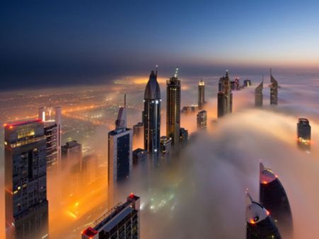 દુબઇ સ્કાયલાઇનની વિસ્મયકારી તસવીરો