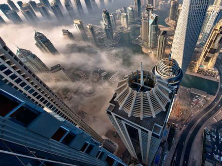 દુબઇ સ્કાયલાઇનની વિસ્મયકારી તસવીરો