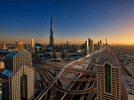 દુબઇ સ્કાયલાઇનની વિસ્મયકારી તસવીરો