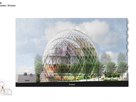 કાચના બોલની અંદર, અમેજનનું નવું હેડક્વાર્ટર