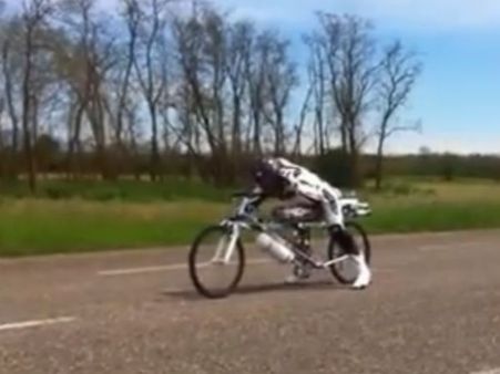 સાયકલે બનાવ્યો 263 કિમી પ્રતિકલાકનો રેકોર્ડ